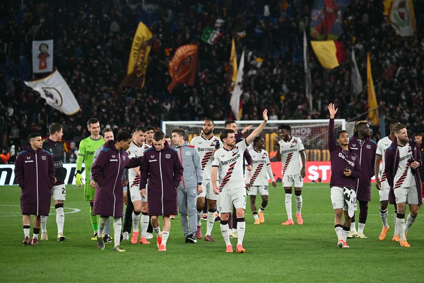 Europa League: El Bayer Leverkusen pone un pie en la final