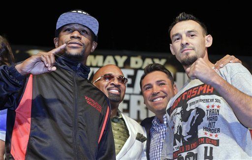 Mayweather Jr. expone tí­tulo welter ante Guerrero