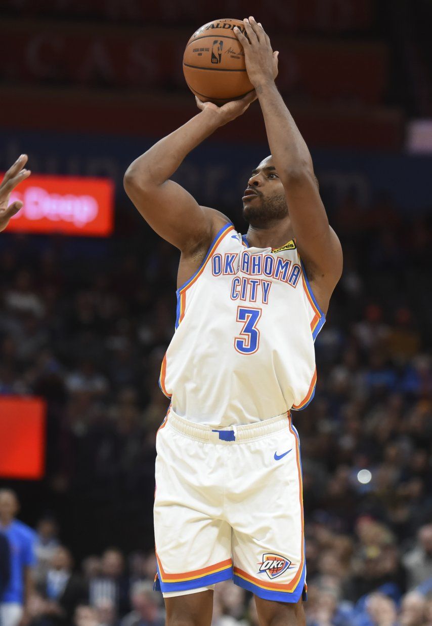 Paul logra 5 triples en 4to periodo; Thunder vence a Bulls