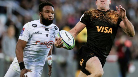 Jaguares argentinos aplastan a Sharks sudafricanos 34-7 en Super Rugby