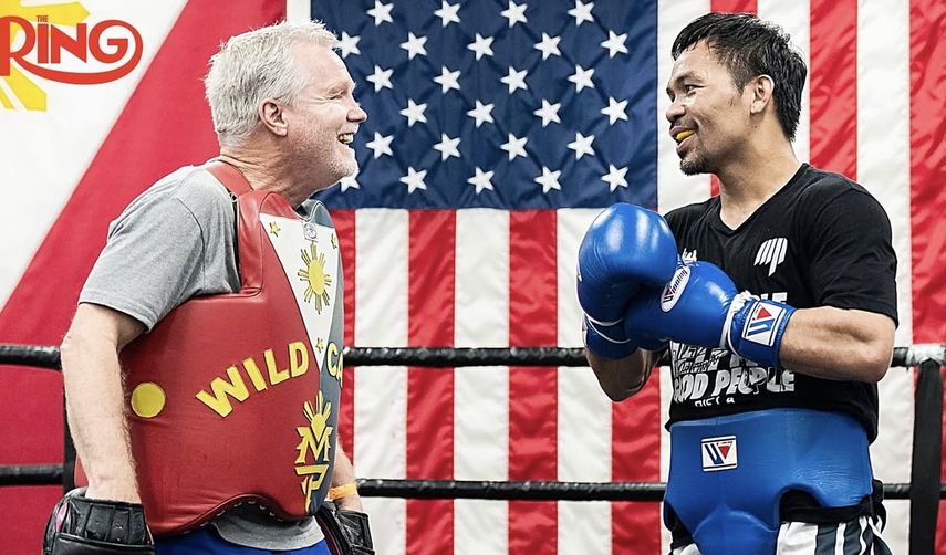 Manny Pacquiao inicia campo de entrenamiento para su histórica vuelta al ring