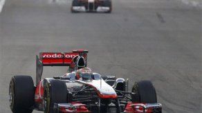 Vettel sale de la pista y queda fuera del GP de Abu Dabi