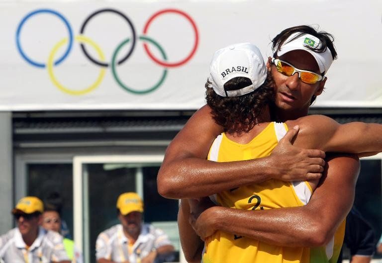 Los brasileños Ricardo y Emanuel, juntos de nuevo para buscar segundo oro en vóley playa