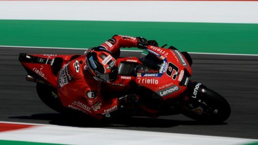 Petrucci (Ducati), el más rápido en la tercera sesión de ensayos libres de Italia