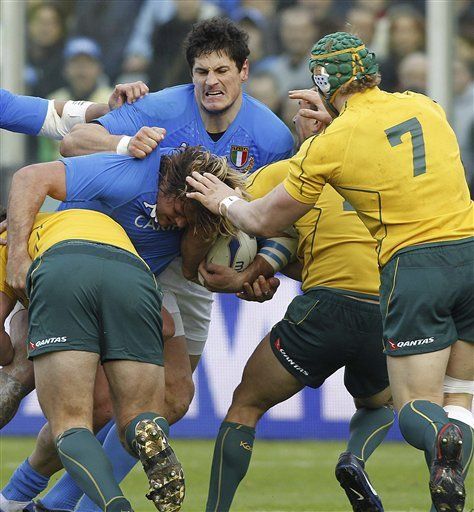 Australia vence a Italia en rugby 32-14