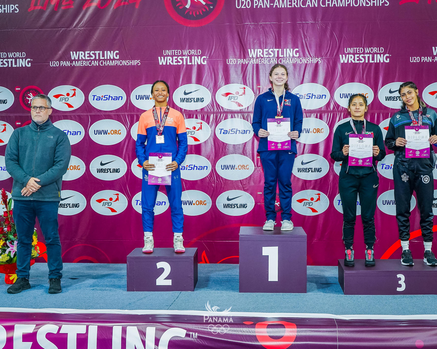Panamericano de Lucha U-20: Panameñas ganaron 2 medallas de plata