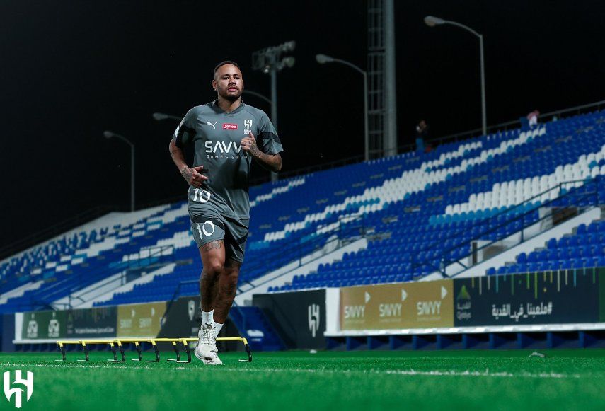 Neymar Jr sigue lesionado y no iniciará la temporada con el Al Hilal