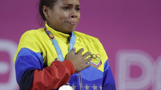 La pesista Rodríguez da 1er oro a Venezuela en Lima