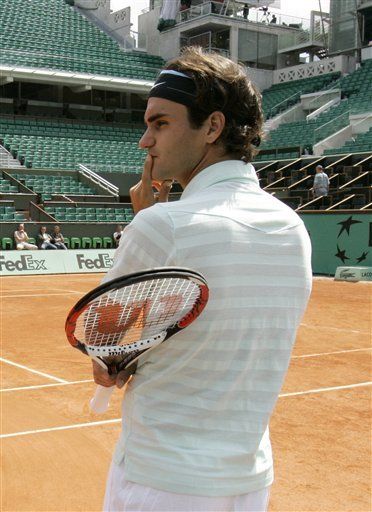 Federer debutará contra Querrey en Roland Garros
