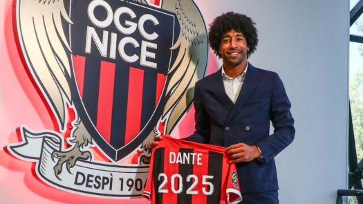Dante Bonfim de 40 años renovó con Niza hasta el 2025