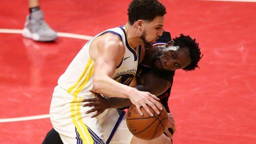 Warriors vencen a los Clippers 113-105 y quedan a un paso de las semifinales en el Oeste