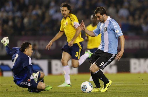 Mundial: Argentina y Colombia igualan 0-0