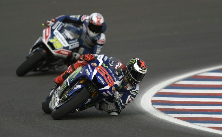 Lorenzo, en el camino de Márquez y Rossi en el Gran Premio de Argentina