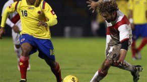 Colombia y Perú empatan 1-1 en juego discreto