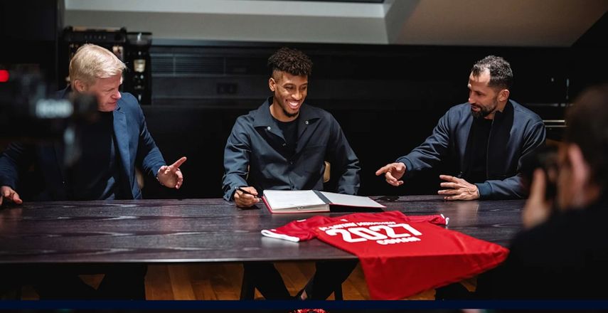 Kingsley Coman renueva con el Bayern Múnich