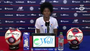 Natalia Mills, capitana de la selección femenina de Panamá.