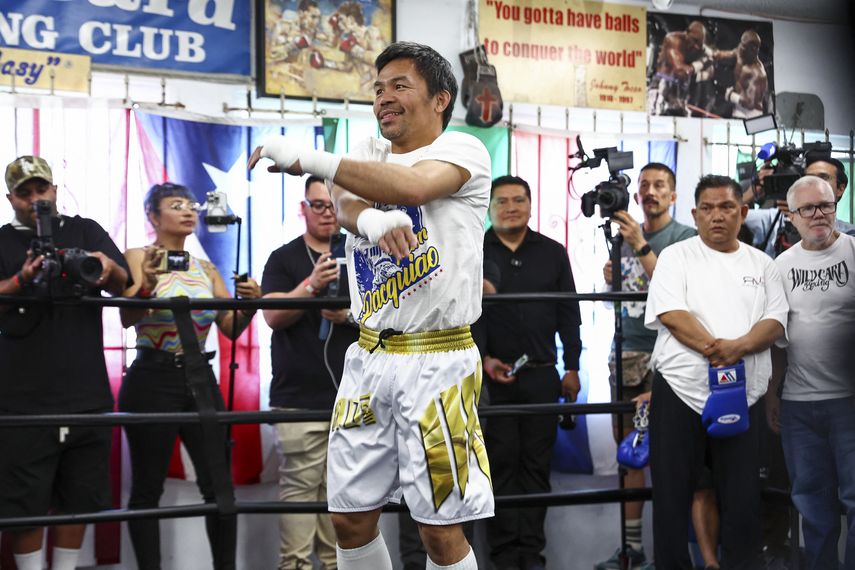 ¿Cuál es el récord del histórico filipino Manny Pacquiao?