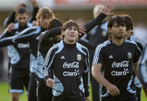 Argentina en amistoso ante Rusia con la mira en Brasil