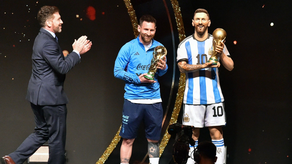 Selección de Argentina recibe homenaje de la Conmebol