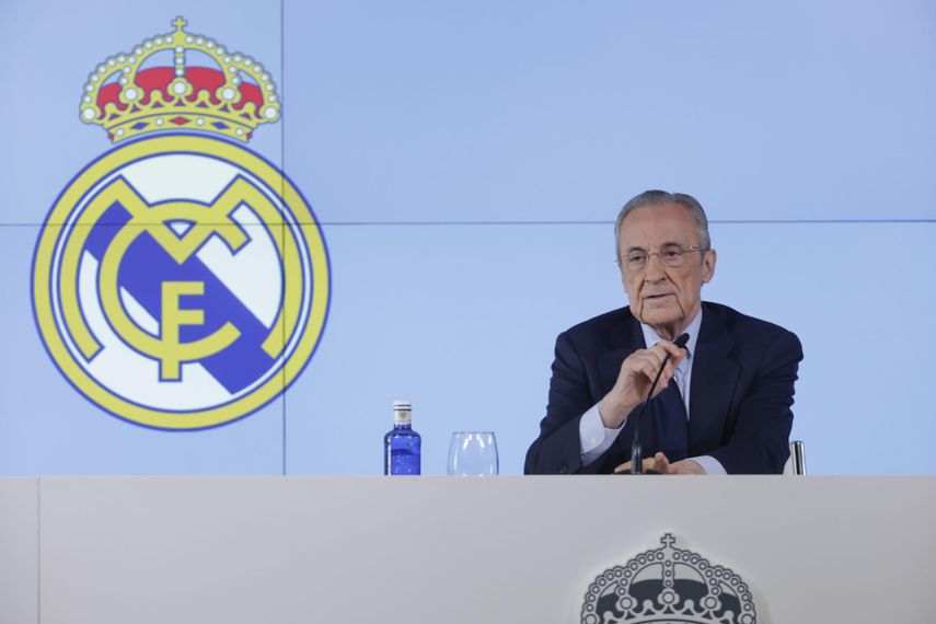 Florentino Pérez confirmó que no va a dimitir