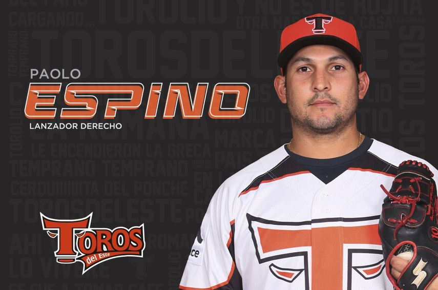 Paolo Espino regresa a los Toros del Este en Dominicana