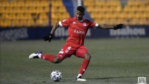 Fidel Escobar, jugador de Panamá.