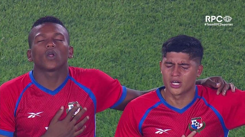 Selección de Panamá: Cristian Quintero rompe en llanto en el himno nacional&nbsp;