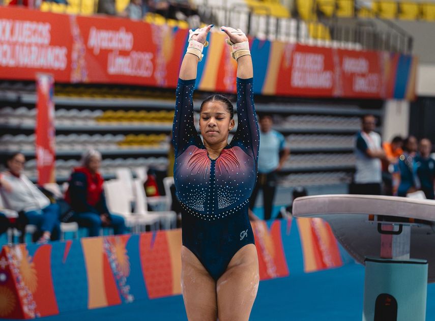 Panamá consiguió 6 medallas en gimnasia de los Juegos Bolivarianos 2025