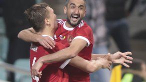 Rusia empata 3-3 con Bélgica con gol en los descuentos