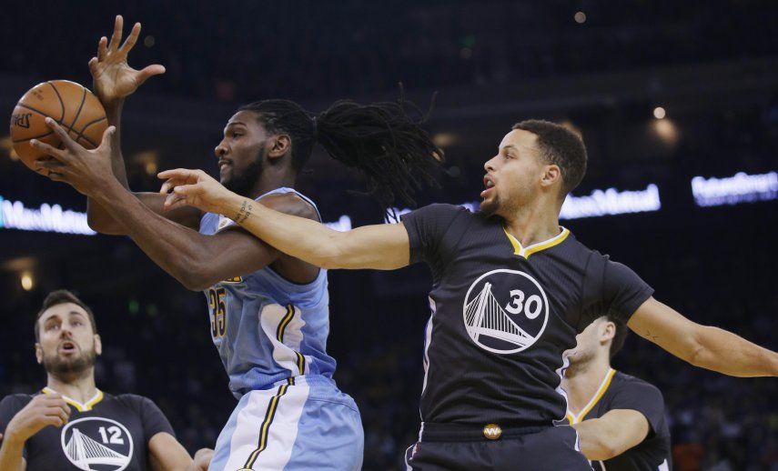 Los Warriors aguantan ante Nuggets, siguen invictos en casa