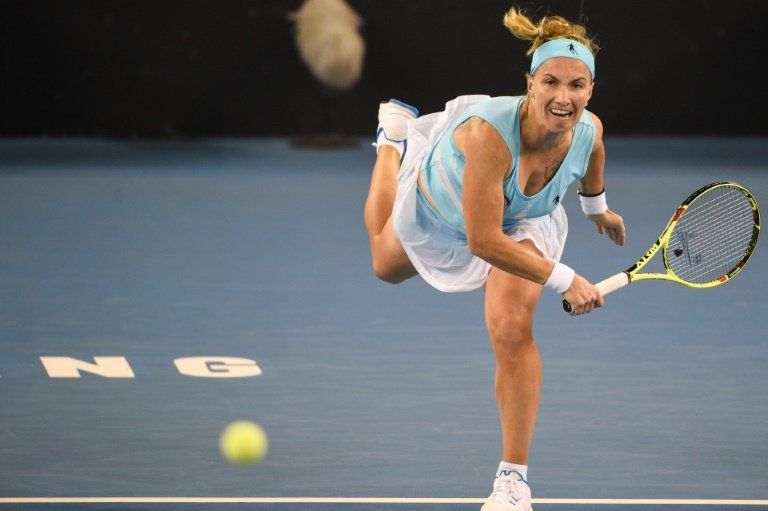 Kuznetsova derrota a Parmentier en primera ronda del Torneo de Tianjin