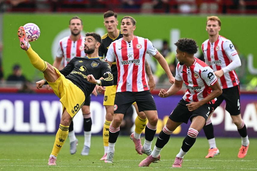 Premier League: Brentford le gana al Manchester United