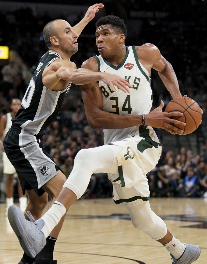 Antetokounmpo lidera a Bucks sobre Spurs en debut de Bledsoe