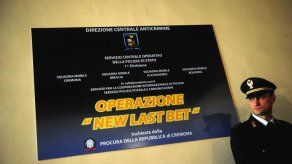 Cincuenta detenidos en nuevo caso de partidos amañados en Italia