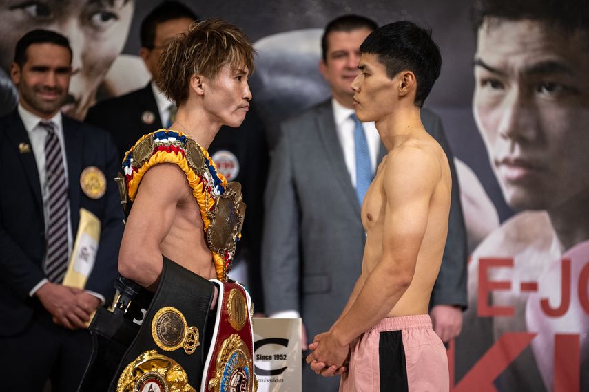 Naoya Inoue y Ye Joon Kim marcan el peso para choque indiscutible en Tokio