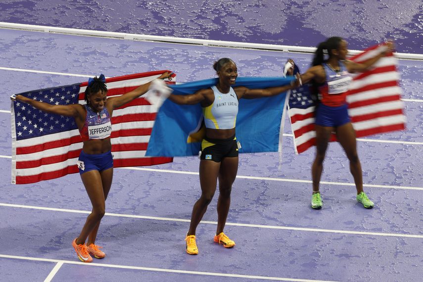 París 2024: Julien Alfred&nbsp;