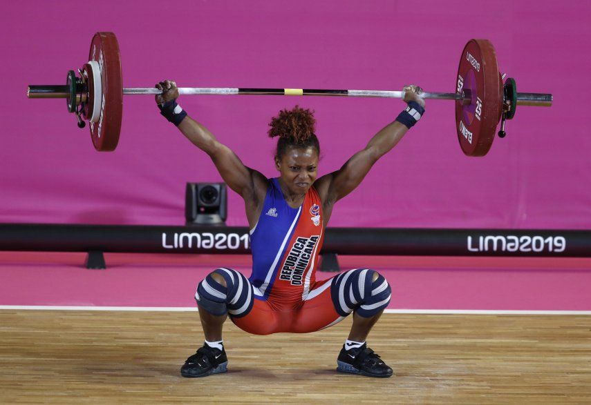 Pesista Pirón da a Dominicana su 1er oro en Lima 2019
