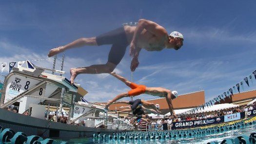 Phelps, Lochte y Schmitt competirán en Gran Premio de natación en Charlotte