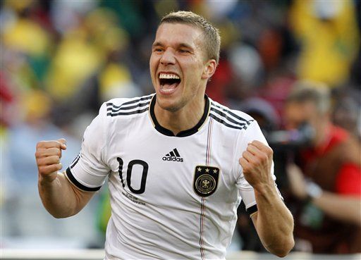 Mundial: Podolski y Cacau se entrenan con Alemania