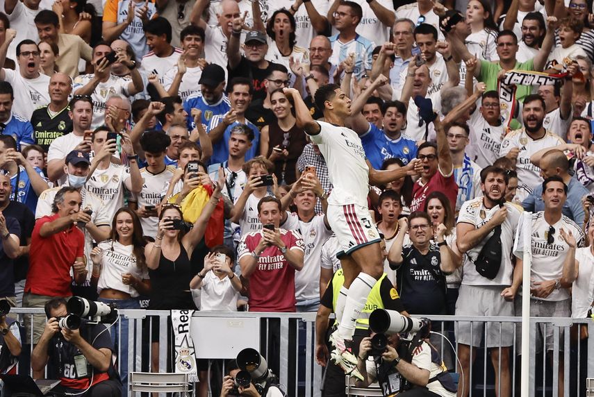 Jude Bellingham destaca la goleada