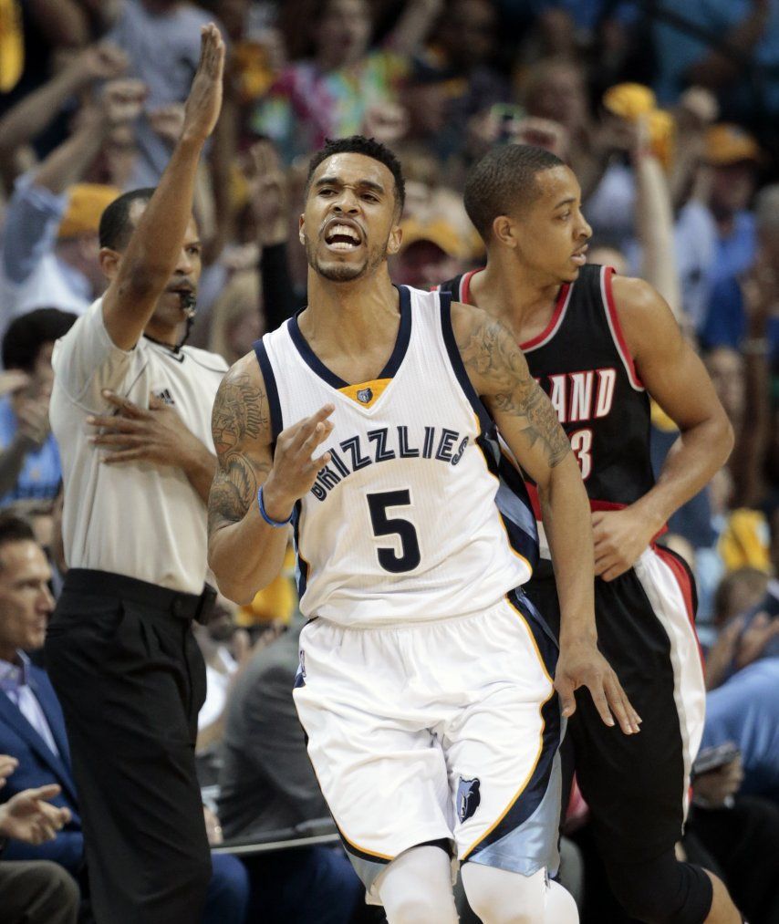 Grizzlies apabullan a Blazers en 1er partido de la serie