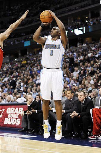 NBA: Nuggets 95, Trail Blazers 77; Billups anota 18 puntos