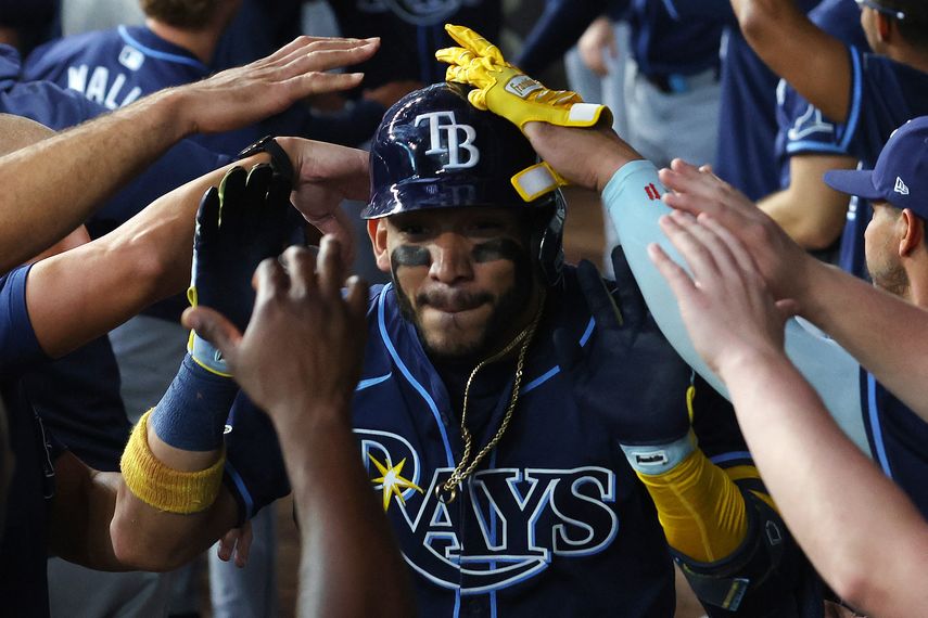 MLB: José Caballero pegó cuadrangular ante el experimentado Nathan Eovaldi