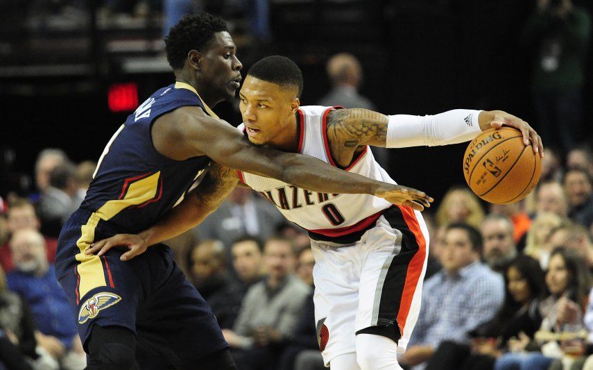 Trail Blazers ganan a Pelicans con 30 puntos de Lillard