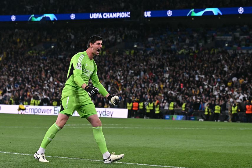 Real Madrid: Thibaut Courtois mantuvo el arco en cero en sus 5 partidos jugados