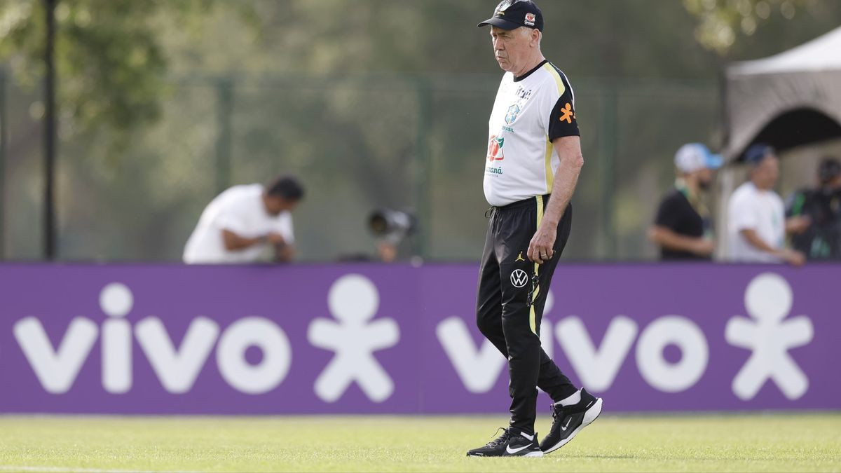 Carlo Ancelotti confía en que la selección de Brasil puede competir con los mejores del mundo Carlo Ancelotti confía en que la selección de Brasil puede competir con los mejores del mundo