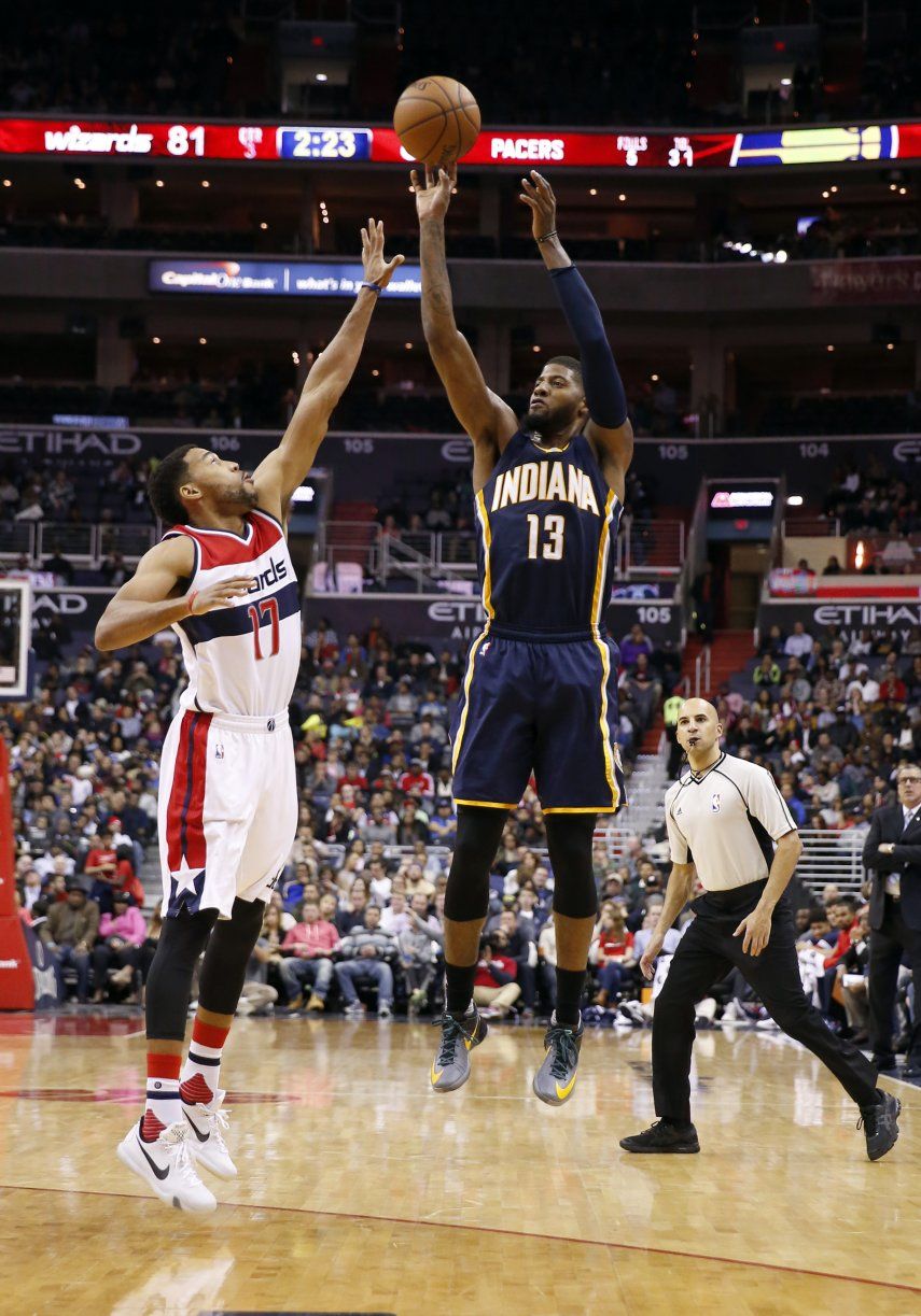 Con 40 de George, Pacers abruman a Wizards