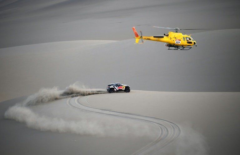 Sería bueno ver a través de la arena, dice Carlos Sainz sobre el Dakar 2019