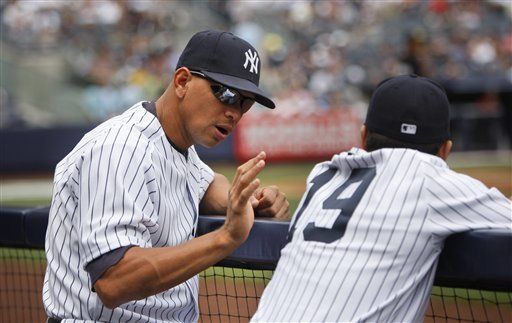 A-Rod fuera de alineación otro partido por problema en la cadera