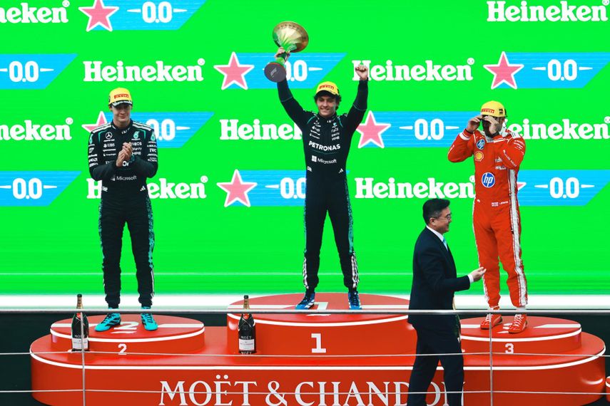 &nbsp;Andrea Kimi Antonelli fue el ganador del Gran Premio de China